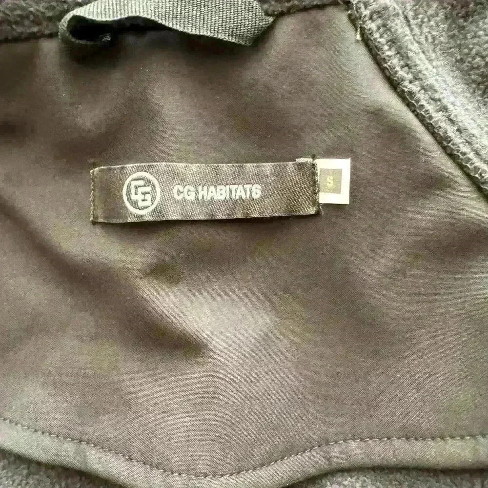 CG Habitats Standard Tech Zip Hoodie Jacket Black NWT Women Size Small - Picture 8 of 13